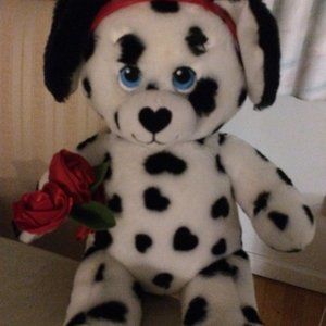 Build A Bear Dalmatian Heart Puppy